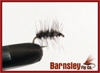 thumbnail image 2 of 8 Griffith Gnat Dry Flies – Mixed Size 14-18, Trout Flies By Troutflies UK, Freshwater Fly Fishing 2 of 5