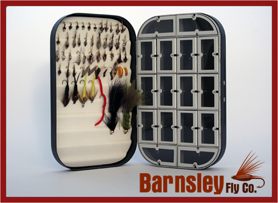 Fly Box + 50 Assorted BARBLESS Nymph Flies