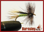 trude lime dry fly